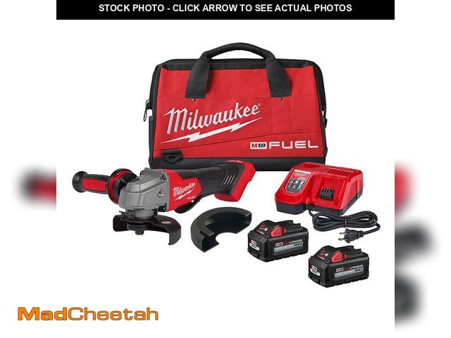 Lot 74-12792105 - Milwaukee M18 FUEL 5" Angle Grinder Paddle Switch Kit 2880-22 - UNUSED