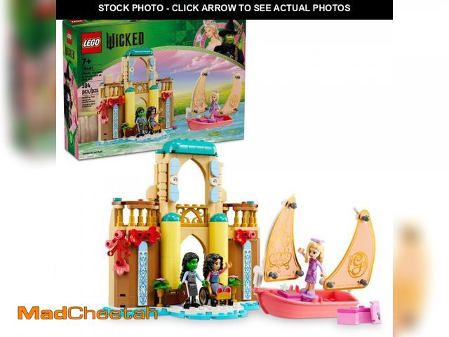 Lot 74-11552680 - LEGO Wicked Glinda, Elphaba &amp; Nessarose at Shiz University Building Toys - Gifts for Easter - Wi...