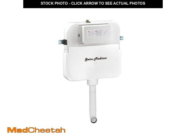 Lot 74-13003689 - Swiss Madison 0.8/1.28 GPF 2 ft. x 4 ft. Concealed Dual Flush in Wall Toilet Tank Carrier for Back t...