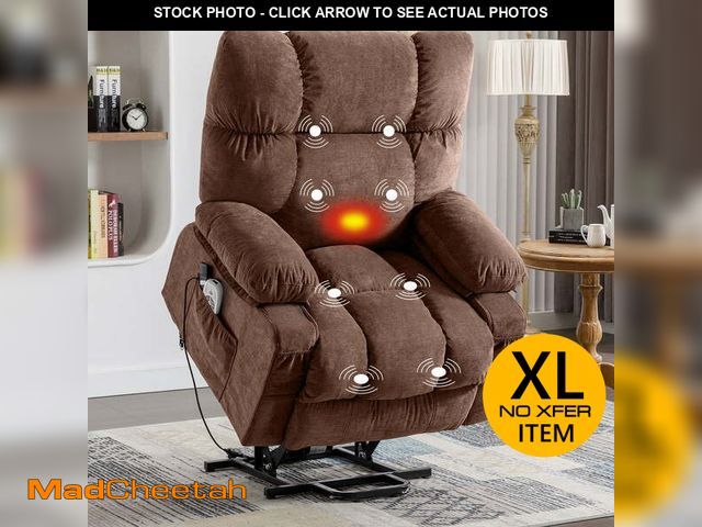 Lot 74-13060034 - JONPONY Power Lift Recliner Chair Recliners for Elderly with Heat and Massage Recliner Chair for Liv...