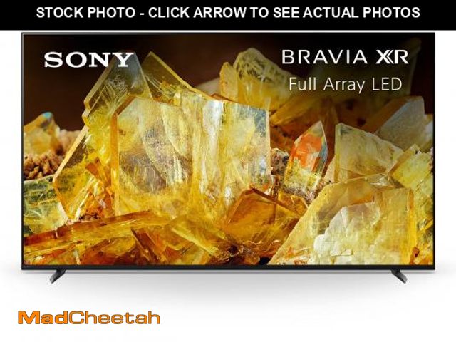 Lot 74-12166081 - Sony 65 Inch 4K Ultra HD TV X90L Series: BRAVIA XR Full Array LED Smart Google TV with Dolby Vision ...