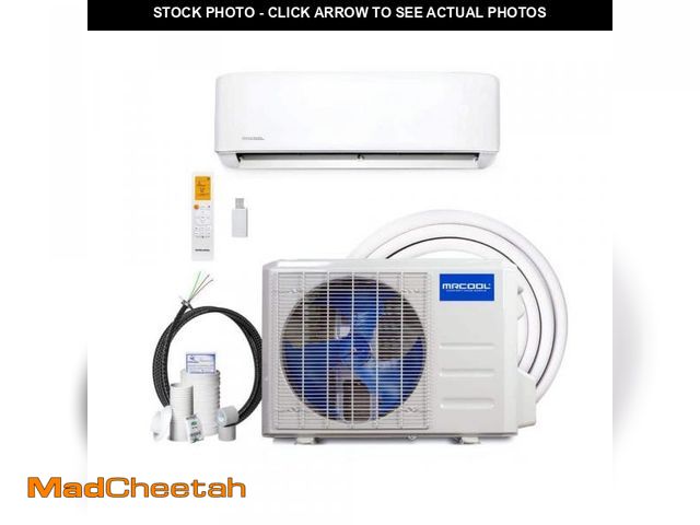 Lot 74-12485382 - MRCOOL Advantage 5th Gen 9,000 BTU 0.75-Ton 1-Zone 21.5 SEER2 Ductless Mini-Split Complete System wi...