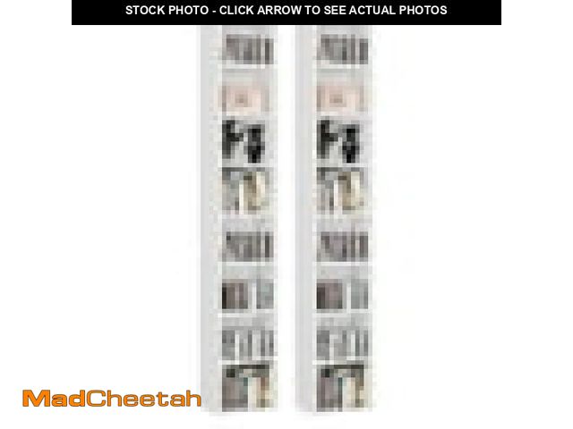 Lot 74-12479962 - Homfa 8-Tier Media Tower CD DVD Media Storage Unit With 4 Adjustable And 3 Fixed Shelves For Living ...
