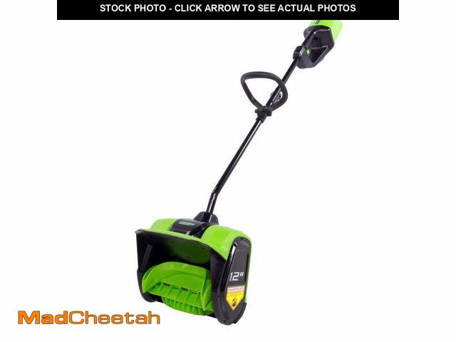Lot 74-12803241 - Greenworks 60V 12" Cordless Snow Shovel (Tool Only) - UNUSED