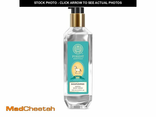 Lot 74-13624909 - Forest Essentials Dasapushpadi Baby Hair and Body Wash, 200ml - USED