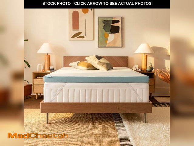 Lot 74-13042461 - Tempur-Pedic TEMPUR-Adapt + Cooling 3-Inch Queen Mattress Topper Medium Luxury Premium Foam, Washabl...