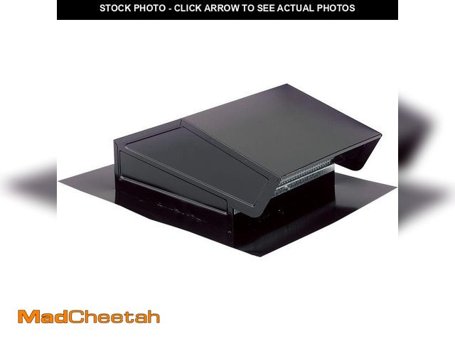 Lot 74-13048723 - Broan-NuTone Galvanized Steel Roof Cap with Built-In Damper for 3-1/4 in. x 10 in. Duct or up to 8 i...