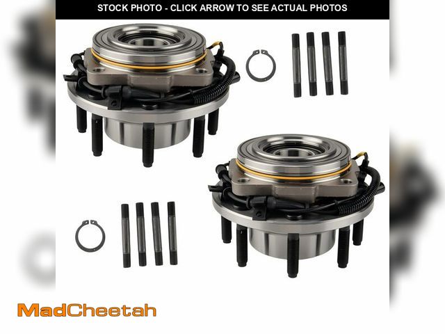 Lot 74-12787074 - Nhsmgt Front Wheel Hub Bearing Assembly Compatible with F250 Super Duty F350 Super Duty 2005-2010 4W...