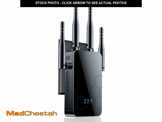 Lot 74-14263520 - 2026 WiFi Extender Internet Booster, 10000 Sq.ft Long Range Repeater Wireless Routers Amplifier, Mes...