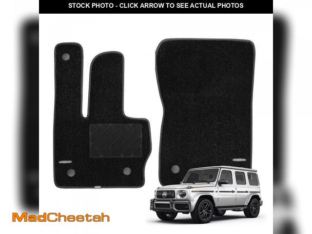 Lot 74-12521453 - WENNEBIRD Superior Carpet Front Row Floor Mats for 2019-2025 Mercedes-Benz G-Class (W464A), 0.6-Inch...