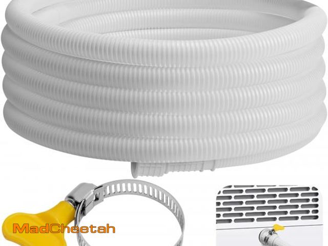 Lot 74-12219023 - Nkiy Quen 16.5 Ft Dehumidifier Drain Hose 3/4" FHT- Cuttable Leakproof Dehumidifier Discharge Hose f...