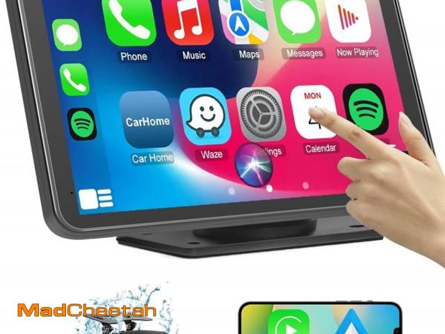 Lot 74-11558926 - Wireless Car Stereo Compatible with Apple CarPlay and Android Auto,7" HD Portable Bluetooth CarPlay ...