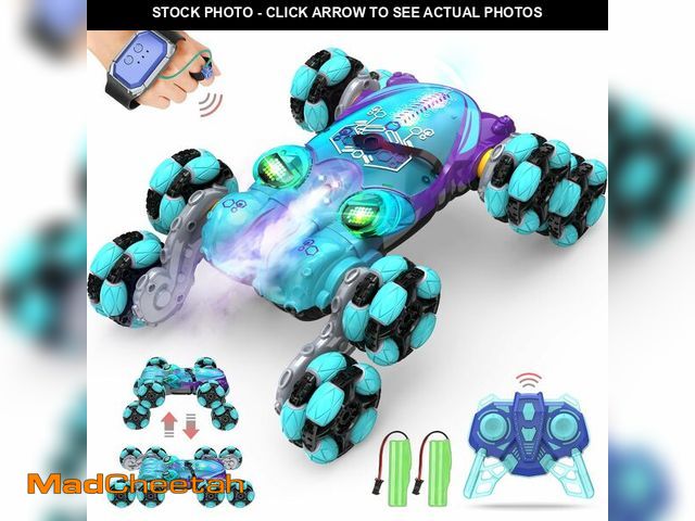 Lot 74-12450707 - ATHLERIA 8WD Gesture Sensing Rc Stunt Car Toys for Boy Age 8-13,Octopus Remote Control Cars with Spr...