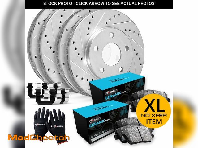 Lot 74-14251943 - R1 Concepts Front and Rear Brake Kit Fits 2013-2016 Mercedes-Benz GL350; 2014-2016 Mercedes-Benz GL4...
