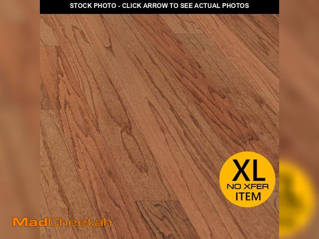Lot 74-12909199 - PALLET OF 11 BOXES - Home Decorators Collection Stratford Red Oak 3/8 in. T X 5.375 in. W Click Lock...
