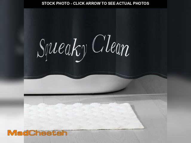 Lot 74-13041463 - Kate Spade New York Dotted Woven Bath Rug, 17 in x 24 in, Absorbent Bath Mat, Slip Resistant, Made f...