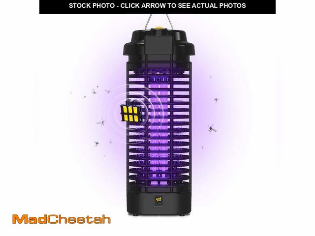 Lot 74-12556443 - (PIECE BROKEN ON TOP ) Black Flag 5500 Volt Deluxe 40 Watt Electronic Insect Killer Type: Zapper, 1....