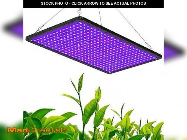 Lot 74-12127855 - 1000W LED Grow Light, Full Spectrum Plant Light, UV-IR Included Hanging Grow Lights for Indoor Plant...