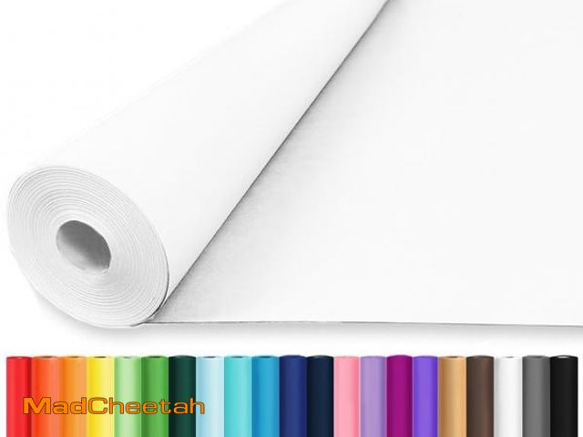 Lot 74-12139985 - Vanhench 36" x 2400" (200') White Wrapping Paper Roll for Flower Bouquet Birthday Gifts, White Easel...