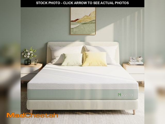 Lot 74-12827234 - Novilla Mattress Twin Size,12 Inch Gel Memory Foam Mattress in a Box for Cool Night &amp; Motion Iso...