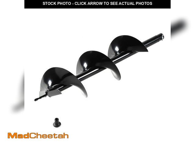 Lot 74-14441144 - RIDGELINE 8 in. Heavy Duty Earth Auger Bit for Powered Auger, Post Hole Digger, Soil Cultivator 9703...