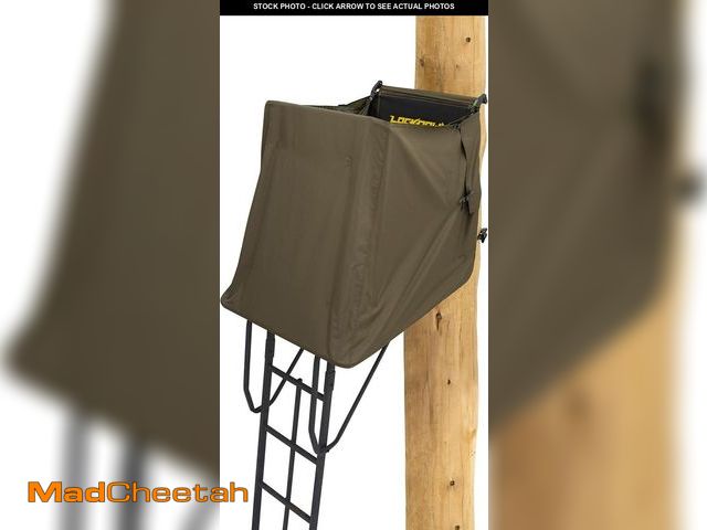 Lot 74-12366291 - Rivers Edge Lockdown 1-Man Concealment Kit, Ladder Stand Concealment, Durable, Solution-Dyed, Fade R...