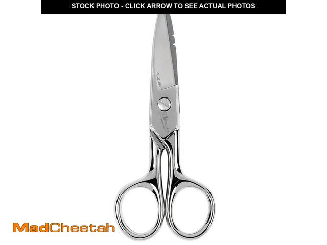 Lot 74-12692574 - Milwaukee Electrician Scissors - UNUSED