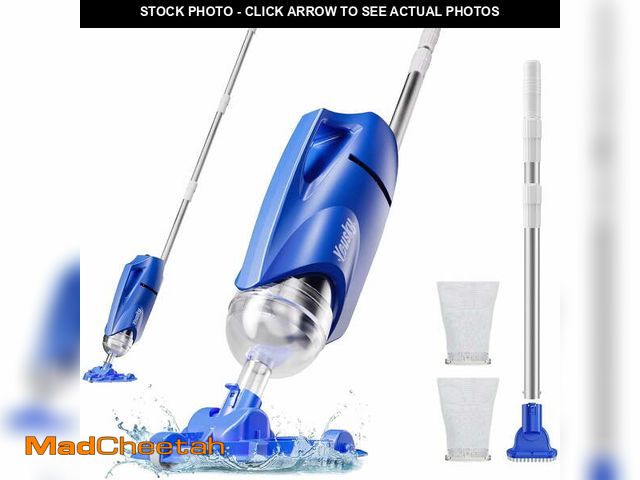 Lot 74-14588381 - 2025 Upgraded Handheld Pool Vacuum Cleaner for Above Ground &amp; Inground Pools - Cordless Pool Cle...