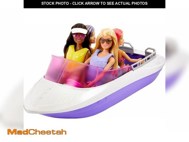 Lot 74-12664102 - Barbie Mermaid Power Dolls &amp; Toy Boat Playset, "Malibu" &amp; "Brooklyn" in 18-in Floating Boat ...