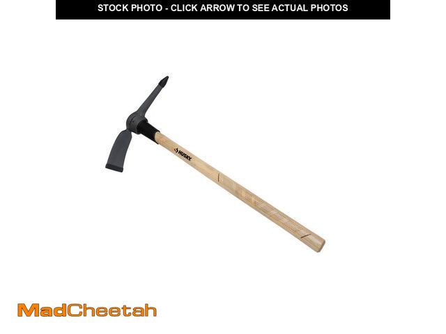 Lot 74-14242409 - Husky 5 lb. Pick Mattock with 36 in. Wooden Handle - UNUSED