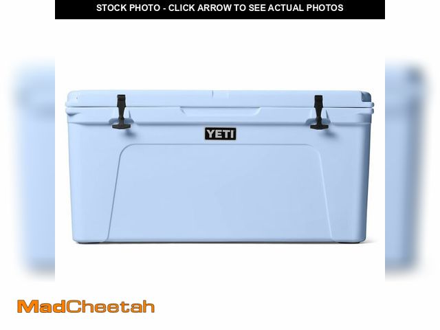 Lot 74-13120784 - YETI Tundra 125 Cooler, Big Sky Blue - USED