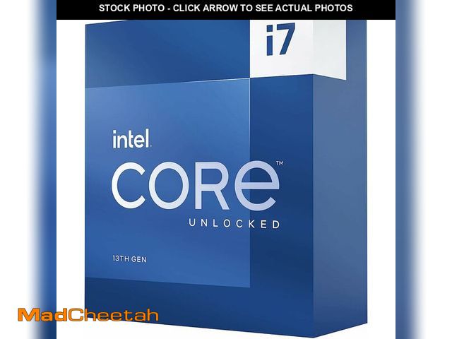 Lot 74-12713176 - Intel Core i7-13700K Gaming Desktop Processor 16 cores (8 P-cores + 8 E-cores) with Integrated Graph...