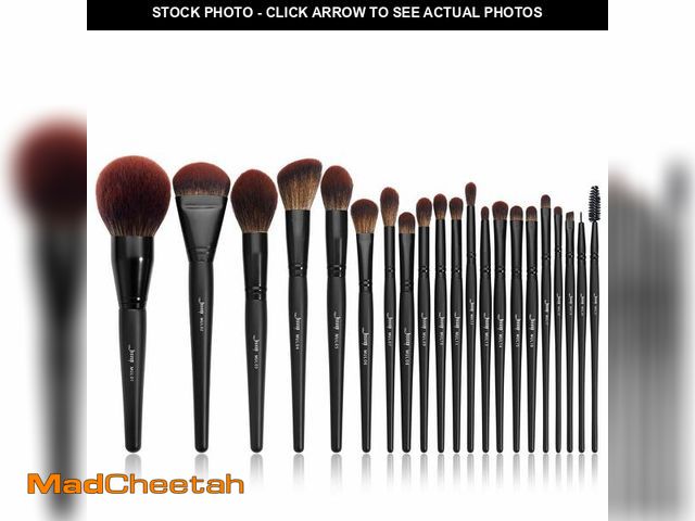 Lot 74-12713332 - Jessup Makeup Brushes Set Premium Synthetic Powder Foundation Highlight Concealer Eyeshadow Blending...