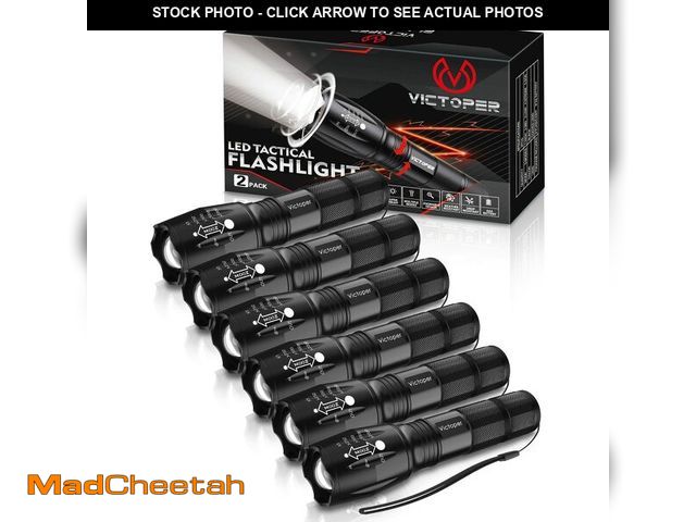 MadCheetah.com - Lot 74-12460785 - Victoper LED Flashlight 6 Pack ...