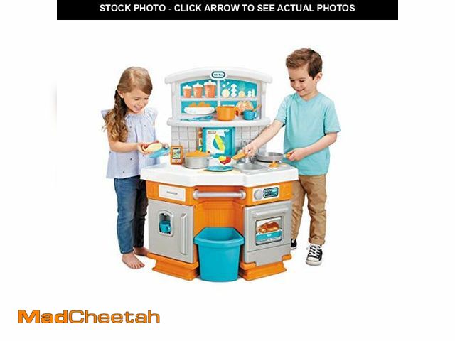 Lot 74-12829024 - (MISSING ALL ACCESSORIES) Little Tikes Home Grown Kitchen - Role Play Realistic Kitchen Real Cooking...