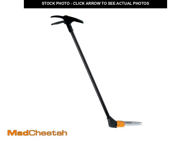 Lot 74-12659536 - Fiskars 36 in. Long Handle Swivel Grass Shears and 4.5 in. Steel Blade - UNUSED