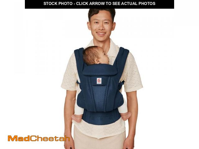 Lot 74-11549490 - Ergobaby Omni Deluxe All Carry Positions Breathable Mesh Baby Carrier with Enhanced Lumbar Support &...