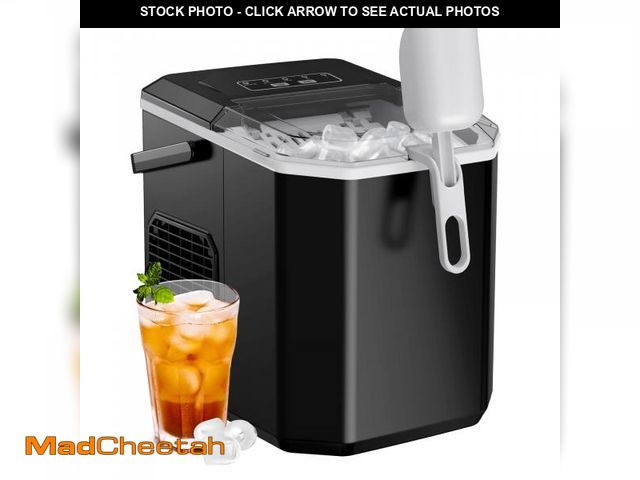 Lot 74-12152325 - Silonn Ice Maker Countertop, Ideal for Home, Kitchen, Camping, RV - UNUSED