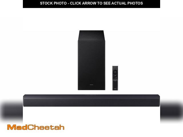 Lot 74-14591491 - Samsung B-Series Soundbar HW-B550F 2.1 ch DTS Virtual:X Soundbar with Subwoofer (2025 Model) Voice E...