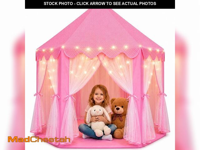 Lot 74-14337968 - Orian Princess Tent for Kids, Toddler &amp; Kids Pink Play Tent Indoor &amp; Outdoor Princess Castle...