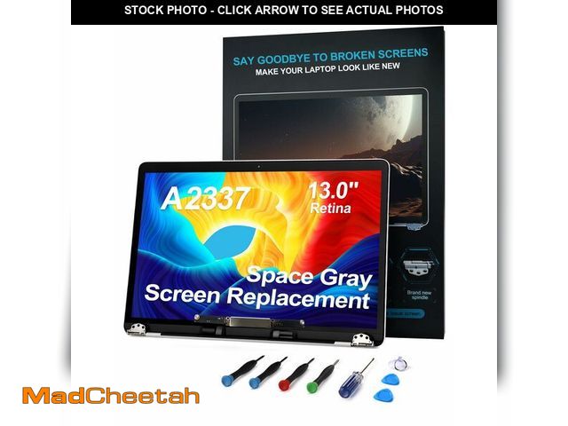 Lot 74-13631077 - TRGSLKSS A2337 Screen Replacement A2337 LCD for 13 inches MacBook M1 air 2020 Year 2560x1600 Replace...