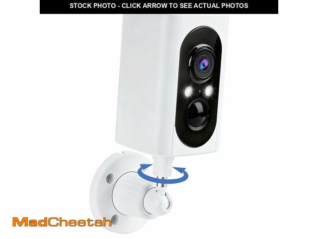 Lot 74-13954190 - Security Cameras Wireless Outdoor 355ÃÂ° Pan Rotating 2K Color Night Vision Cameras for Home Securi...