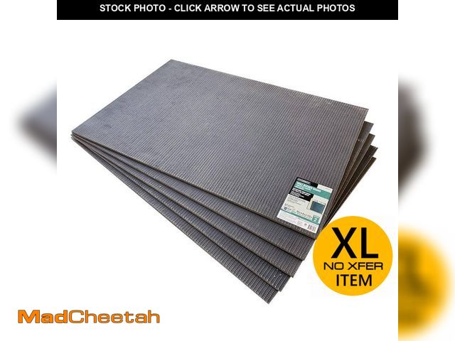 Lot 74-13611203 - Watershield Shower System 32 in. x 4 ft. x 1/2 in. Wall, Tile and Stone XPS Foam Waterproof Backer B...