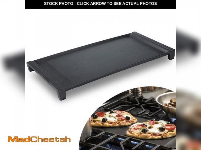 Lot 74-12151904 - WB31X24738 Cast Iron Griddle Replacement Plate - Compatible with GE Stove Range Cooktop Parts, Repla...
