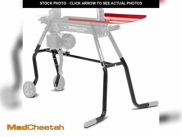 Lot 74-13382285 - Earthquake 32230 Log Splitter Stand and Tray Kit, Heavy Duty Steel Construction, Removable Log Tray,...