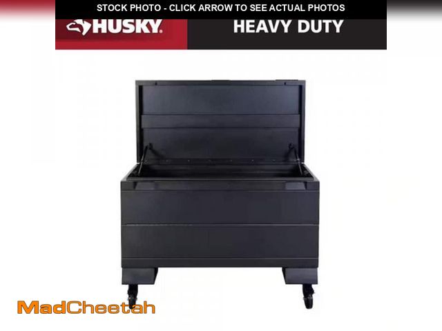 Lot 74-12517025 - Husky 48 in. W Folding Utility Locker Storage Box - UNUSED