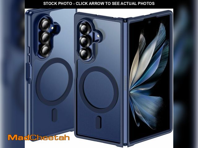 Lot 74-12603583 - Hensinple for Samsung Galaxy Z Fold 7 Case Magnetic,Z Fold 7 Case [Compatible with MagSafe] Transluc...