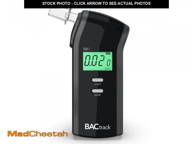 Lot 74-11975090 - BACtrack S80 Breathalyzer | Professional-Grade Accuracy | DOT &amp; NHTSA Approved | FDA 510(k) Clea...