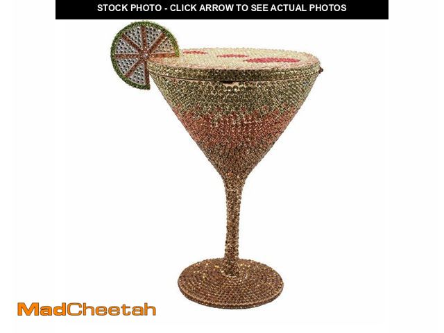 Lot 74-12222544 - WuDiaoer Women Goblet Rhinestone Evening Bag Cocktail Cup Diamond Clutch Funny Crystal Prom Handbag ...