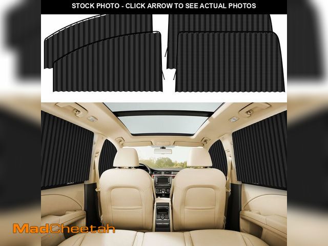 Lot 74-12444872 - ZATOOTO 4 PCS Side Window Sun Shade Black Privacy Sunshade - Magnetic Curtain Blinds Covers - Keeps ...